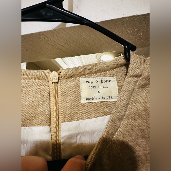 Rag & Bone 100% handmade cotton made in USA tunic dress. Size 4. Like new. - Picture 9 of 10